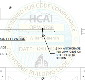 HCAI Preapproval of Manufacturer's Certification (OPM)